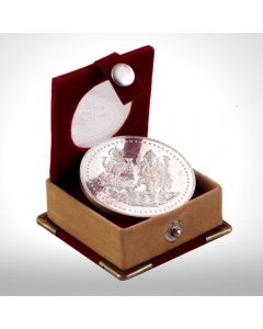 Buy Silver Laxmi Ganesh Coin 50 grams Online