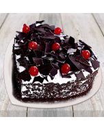 Buy Heart Shape Black Forest Cake Online (3 Kg)