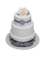 Buy 3 tier Wedding Anniversary Cake Online (5 Kg)