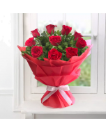 Send Red Roses Bouquet Online