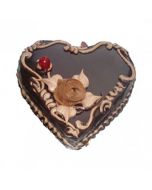 Buy Heart Shape Choclate Truffle Cake Online (3 Kg) 