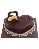Buy Heartshape Chocolate Cake Online